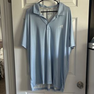 Adidas Men’s Short Sleeve Golf Polo Blue Size 2X